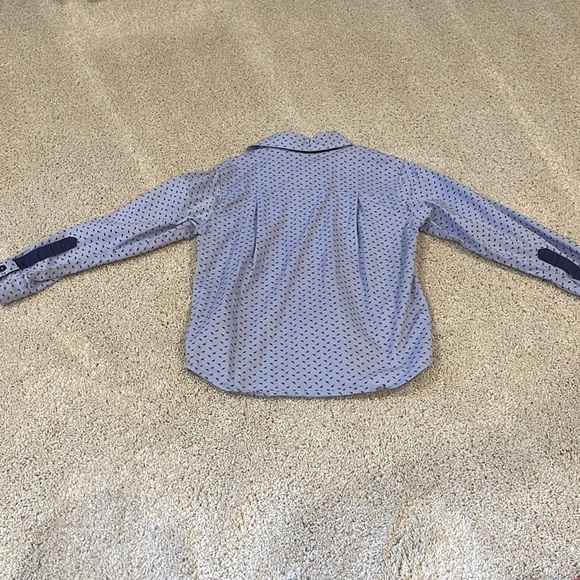 Tutto Piccolo Blue button down shirt, size 5 - Picture 4 of 4